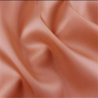 China Wholesale price 100% pure organic organza satin silk fabric with solid dyeing color for wedding dress 14m/m for sale