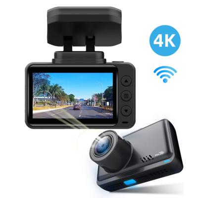 China NIGHT VISION Highest Resolution Car Black Box 4K Video Car Dash Cam With WIFI/GPS 4k Dash Camera Sony 4k Uhd Wide Angle Lens Dash Cam for sale