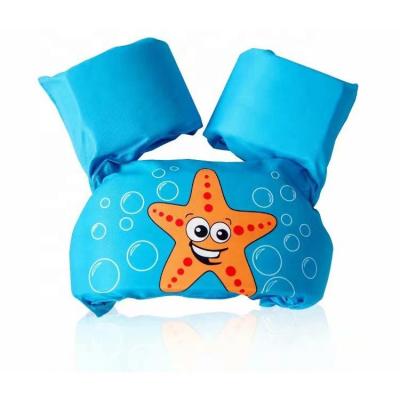 China Non-Toxic Kids Water Sports Toys Life Vest Life Vest Cartoon Foam Bath Ring Arm Buoyancy Aid Swim Vest for sale