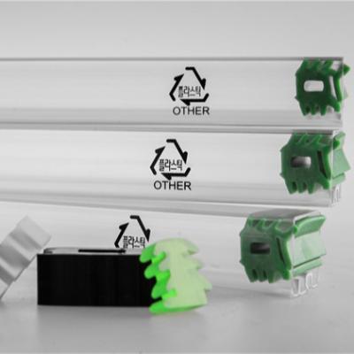 China Packaging & Transportation...Custom IC Plastic Transparent Anti-Static PVC Packing Tubes for sale