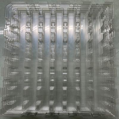 China Custom PVC Tray Blister Packing Container Anti-Static Non-static Clear Plastic Tray Eco - Friendly for sale