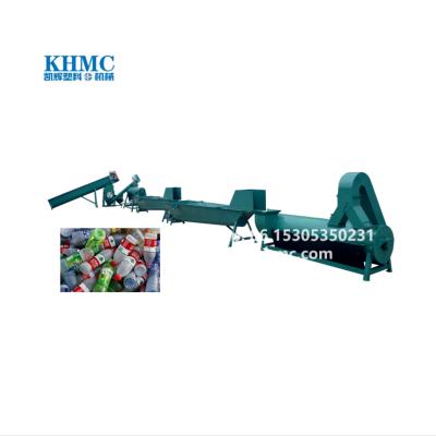 China Pellets Production PET Flakes Making Line PET Bottle Plastic Recycling Washing Machine for sale