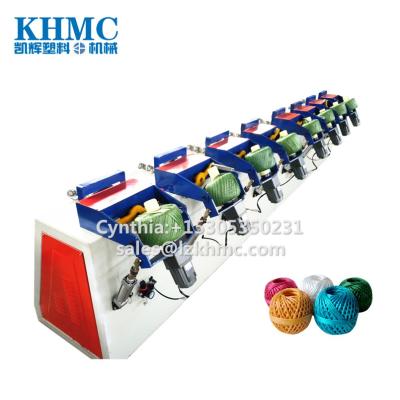 China Rope Winding Baler Twine Rope Winder PP Chatter Ball Winding Machine for sale