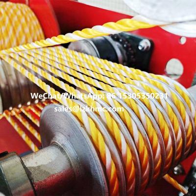 China Factory 3 Strands Twisted Plastic PP HDPE Rope Making Machine PP Rope Extruder for sale