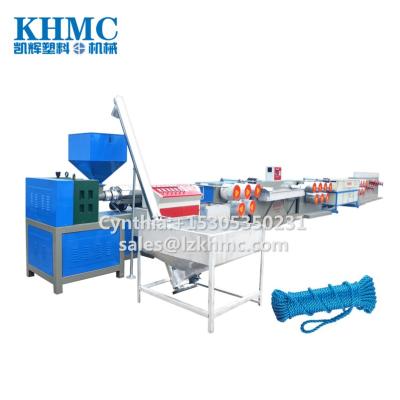 China Yarn PP Monofilament Yarn Making Machine / Polyester Yarn Twisting Machine for sale