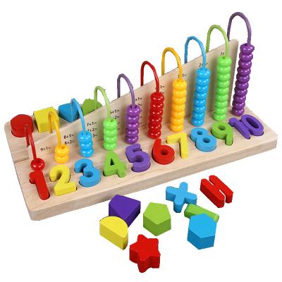 China Intelligence developing Yunhe wooden toys for children educational montessori wooden toy for sale