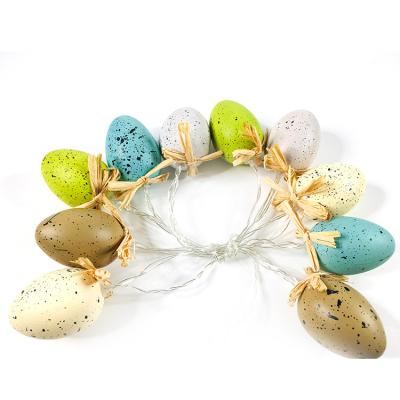 China Holiday Easter Light 1.7M Room Decorative Battery Operated Egg Led Light String for sale