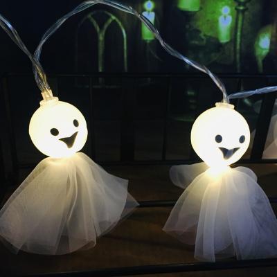 China Battery Operated Fairy Sunny Doll String Light Led Light 1.5M 10L Holiday Halloween Decorations for sale