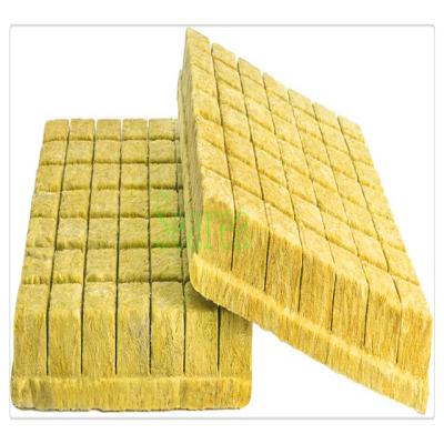 China Easily Grow Rockwool / Stonewool Grow Cube Starter Sheets For Cuttings, Cloning, Plant Breeding, Hydroponics Grow Media for sale