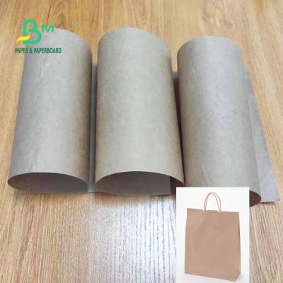 China Recycled Materials 70gsm 80gsm 90gsm Kraft Recyclable Kraft Paper For Making Package Bags for sale