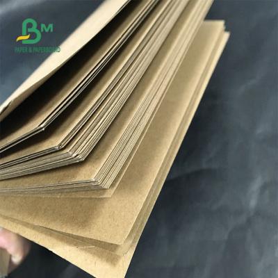 China 250gsm Waterproof High Strength Unbleached Brown Kraft Paper Jumbo Roll For Packaging for sale