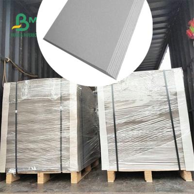 China Recycled Materials 2.5mm 3mm Times Resistance Side Gray Chip Board For Box Inside Liner for sale