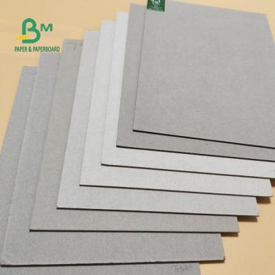 China Recyclable 1mm - 2mm Stiffness Gray Back Paperboard Sheet For Strong Box Packaging for sale