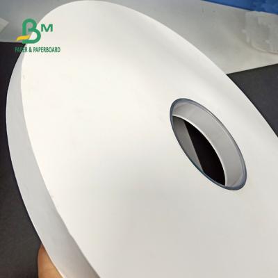 China 27mm White Color Moisture Proof Moisture Proof 28gsm Straw Wrapping Paper Jumbo Roll Width 26mm Length 5000m for sale