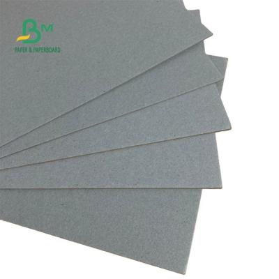 China Uncoated Box 100% Recyclable 2mm Thick 1mm Biodegradable Gray Cardboard Sheets For Package for sale