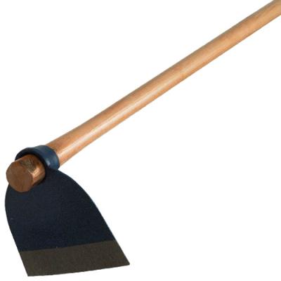 China Manufacturer Professional Tapered Garden Hoe Vane Jogoo Jembe Complete With Handle 2.5lb (1.25kg) for sale