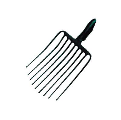 China Garden Work Farm Work Sample Free Steel Fertilizer Fork Digging Head With Oval Forks for sale