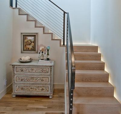 China natural oiled prefinished white oak stair tread for sale