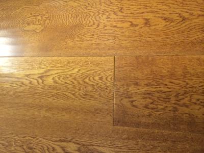 China oak golden wheat engineered floorboard for sale