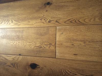 China rustic engineered oak parquet flooring for sale