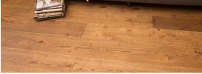 China Brushed Black Oiled European Oak hardwood flooring for sale