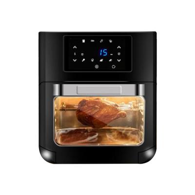 China Auto Power Off Visible 12L Digital Air Fryer Oven for sale