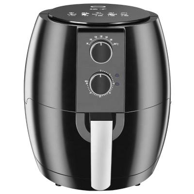 China Auto Power Off Hot Air Fryer, 1350W Large Basket 4.5L Fast Selling Air Fryers & Cooker w/ Presets, LED Oilless Touch Screen for sale