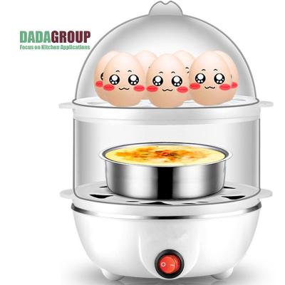 China Eco-friendly 1/2/3 Layer Cute Mini Egg Cooker Machine Electric Egg Boiler for sale