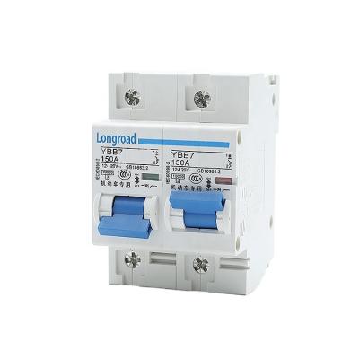 China Professional Transfer 150a Dc Double Automatic Circuit Breaker Mcb LRB8-150 Mini Dc Circuit Breaker for sale