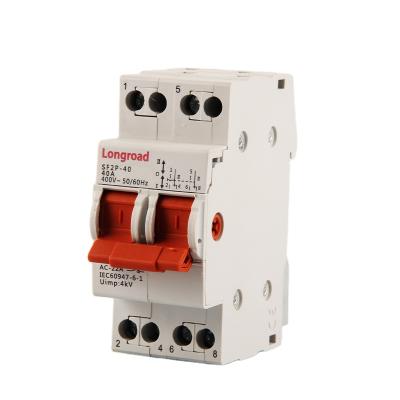 China SF2P-40A Hot Sale Din Rail Circuit Breaker Miniature Inverter for sale