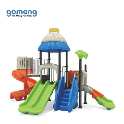 China Good Quality Plastic Playground Kids Slides Kids Outdoor Playground Equipment For Sale for sale