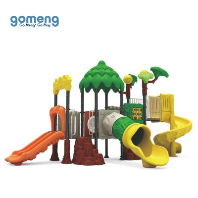 China Outdoor Playground Plastic Kindergarten Playground Equipment For Sale for sale