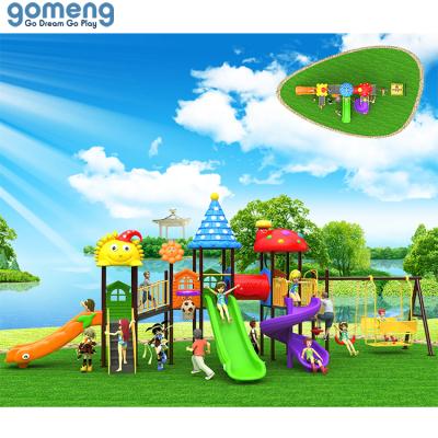 China Outdoor Playground Beauty Flower Children Theme Park Plastic Children Outdoor Playgrounds Kindergarten Playground Equipment for sale