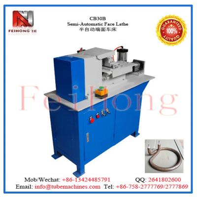 China CG30B Semi-Automatic Face Lathe|roll turning machine|heating pipe turning m/c for sale