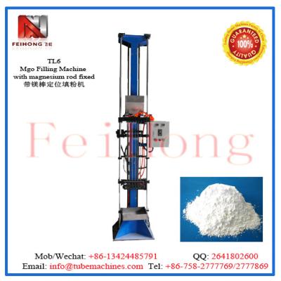 China mgo powder filling machine for hot running heaters for sale