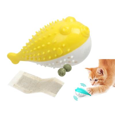 China Viable Wholesale Effort of Low Price Release Cat Playing Toy Interactive with Catnip and Bell for sale