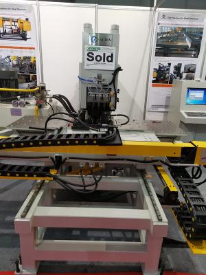 중국 1500x800mm Cnc Punch Press Machine Cnc Plate Hole Punching Machine 판매용