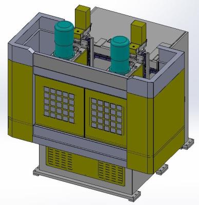 China High Speed CNC Metal Flange Drilling Machine With 2 Spindles Siemens system for sale