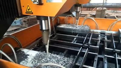 China Bewegliche Metallflansch-Platten-Bohrmaschine CNC-Doppelt-Spindel zu verkaufen