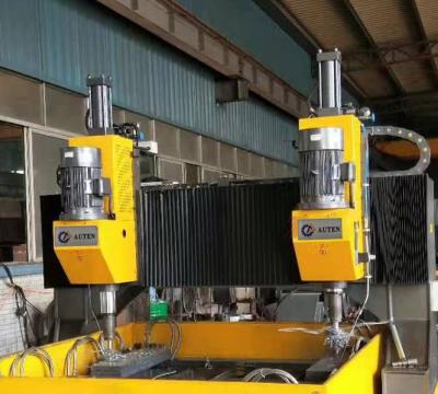 China Hydraulische doppelte Spindel CNC-Bohrmaschine-hohe Geschwindigkeit zu verkaufen