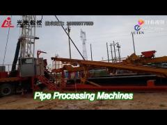 oil pipeline automatic lifting, stacking and discharging machine; oil well maintenance pipe automati