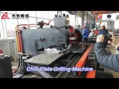 1200kn servo feed drilling force cnc plate hole drilling machine with 26mm max punching diameter