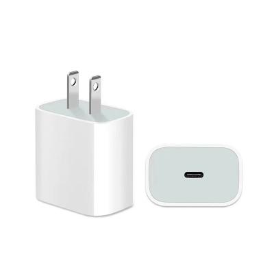 China High Quality Mobile Phone Fast Charger Type C Mobile Phone Charger For Apple Iphone 12 PD Wall Charger 20W for sale