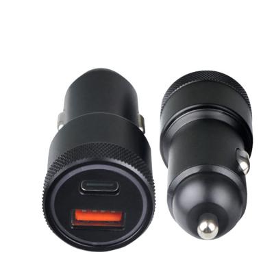 China QC Full Metal MP3 GPS Mobile Phone Tablet Car Mobile Phone Fast Charging Charger High Quality 36W Car Charger for sale