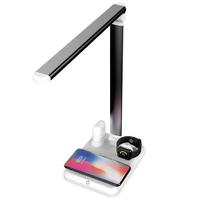 China For mobile/iwatch/airpod wireless charger 4in1 cell phone dock charger phone for iphone for iwatch for airpod for sale