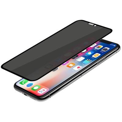 China Anti-spy Black High Quality Tempered Glass Black Edge Full Cover Private Edge Screen Protector For iPhone13 12 11 Series Mobile Phone for sale