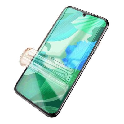 China Full Cover Full Coverage Hydrogel Film Phone Screen Protector Mobile Phone Tempered Glass Screen Protector For Huawei for sale