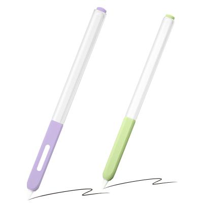 China For Pencil 2 Stretching Pencil Cover For Apple Pencil 2nd Silicone Cover Translucent Silicone Pen Holder for sale