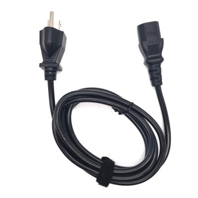 China Other 3Pins Fork Extension Cable Computer US Power Cord for sale