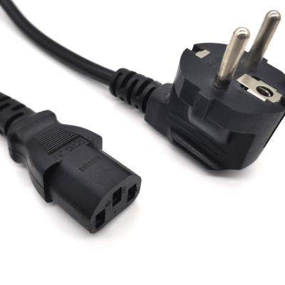 China Other European Standard AC Power Cord 3pin Plug 3 Pin Power Cable for sale